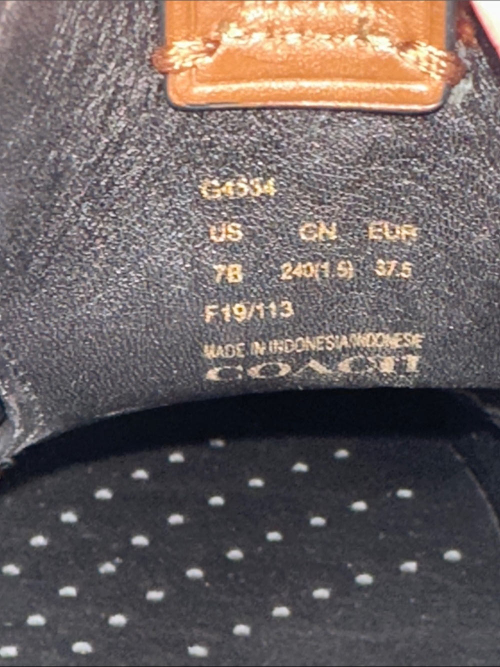 Coach Platform Sneakers Size 7 - Picture 9 of 9